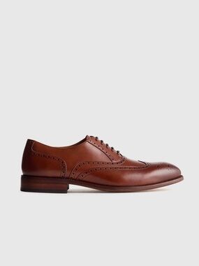 Quince Italian Leather Oxford Shoes Men’s 11.5 Cognac New in Box